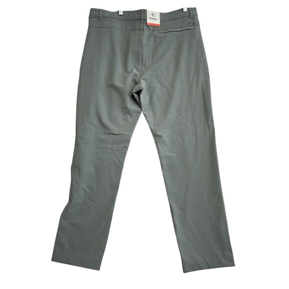 NEW Hurley Commuter Men's 34x32 Gray Cargo Tech Pants - Picture 3 of 8